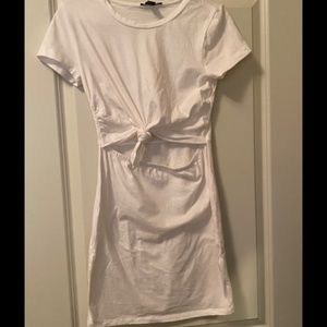 Forever21 T-shirt Dress (white)